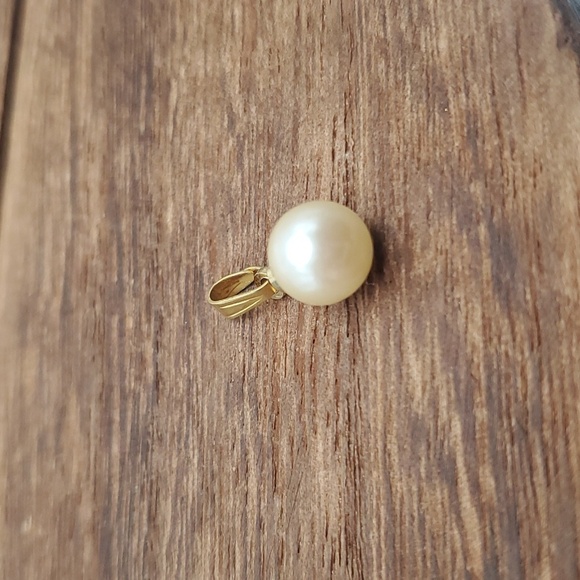 Pearl drip elegance necklace pendant - Picture 1 of 2